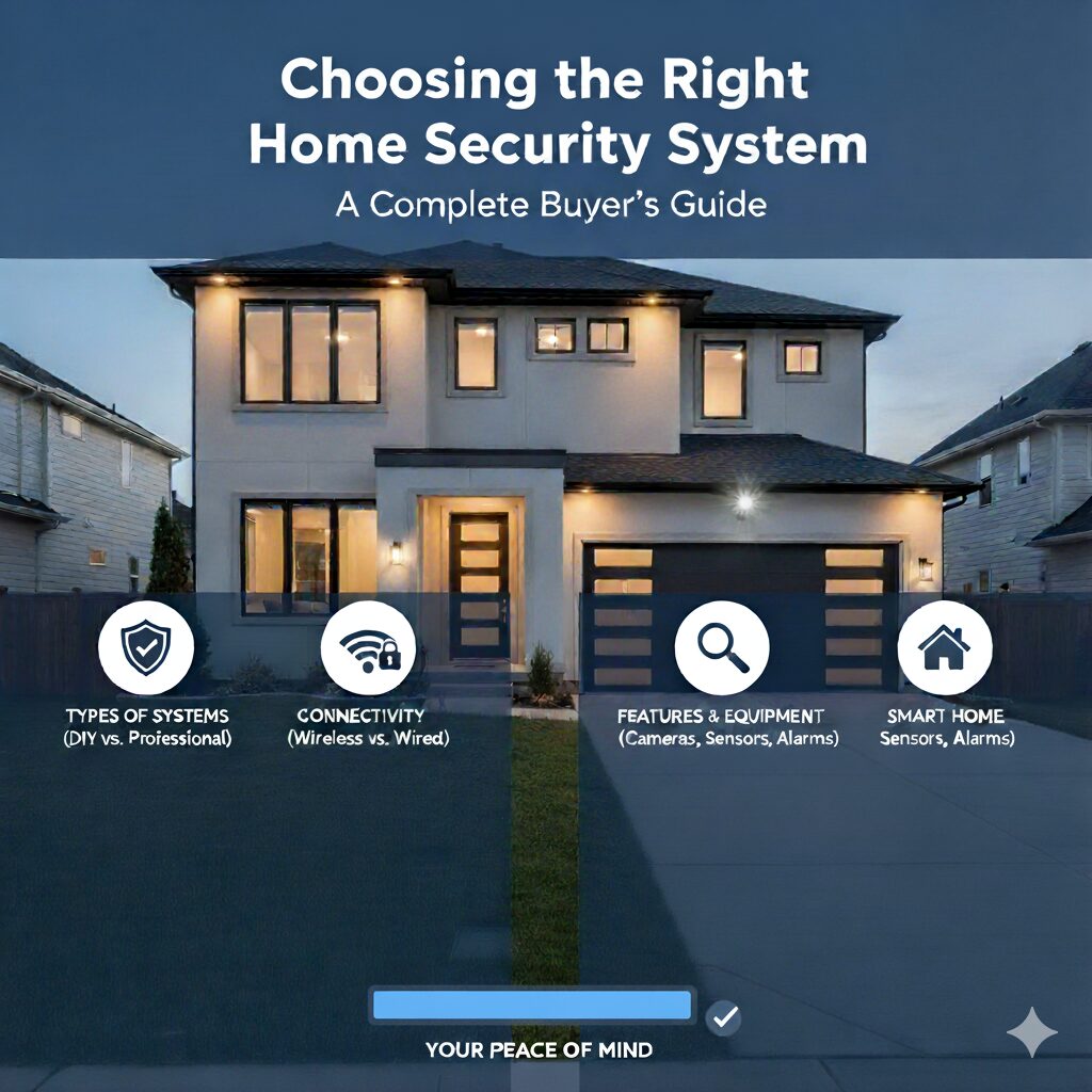 Choosing the Right Home Security System: A Complete Buyer’s Guide
