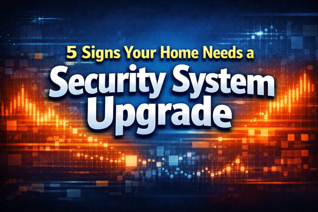 5 Signs Your Home Needs a Security System Upgrade