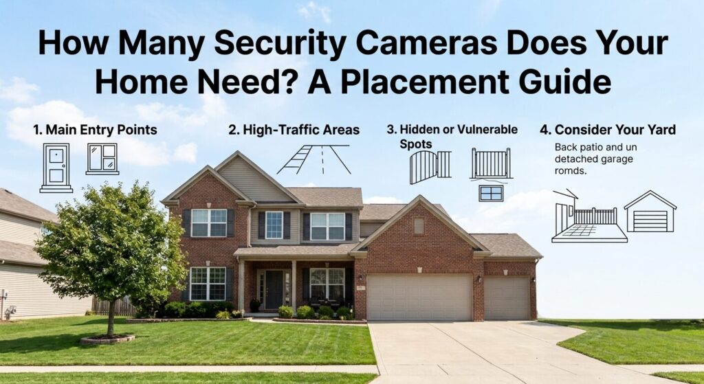 How Many Security Cameras Does Your Home Really Need? Where to Install Them and How to Eliminate Security Blind Spots